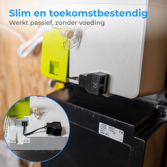 Nuvance P1 Splitter - Passief - Geschikt voor Homewizard - P1 Meter, Laadpaal, Energiemeter, Slimme Meter - RJ12 Poort