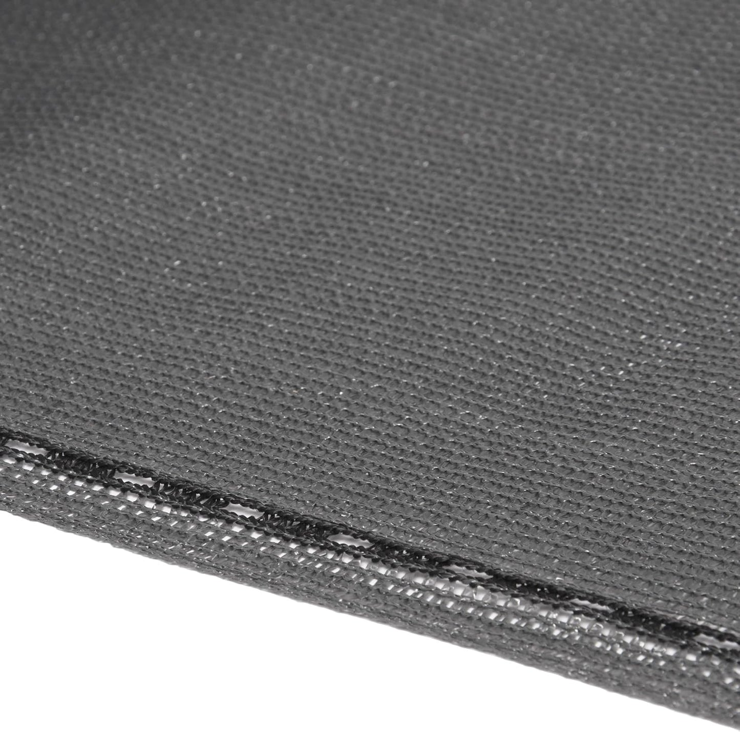 Woltu Hekscherm 1,5 x 25 m - Antraciet - HDPE Schaduwnet 150 g/m² - Inkijkbescherming en Windscherm