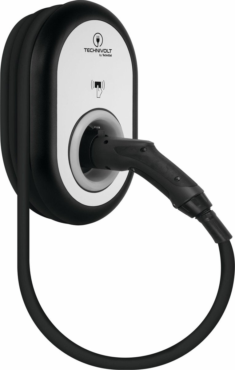 Laadstation TechniVolt 101 - 3-Fase - 11 kW - Type 2 - 5m Kabel
