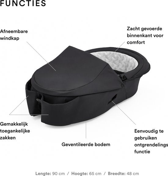 Stokke® Xplory® X Reiswieg Rich Black