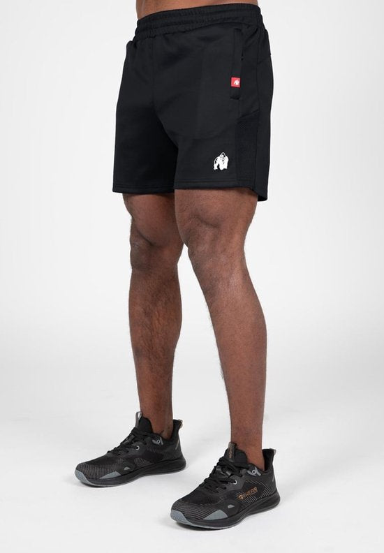 Gorilla Wear Tennessee Track Shorts - Korte Broek - Zwart - 4XL