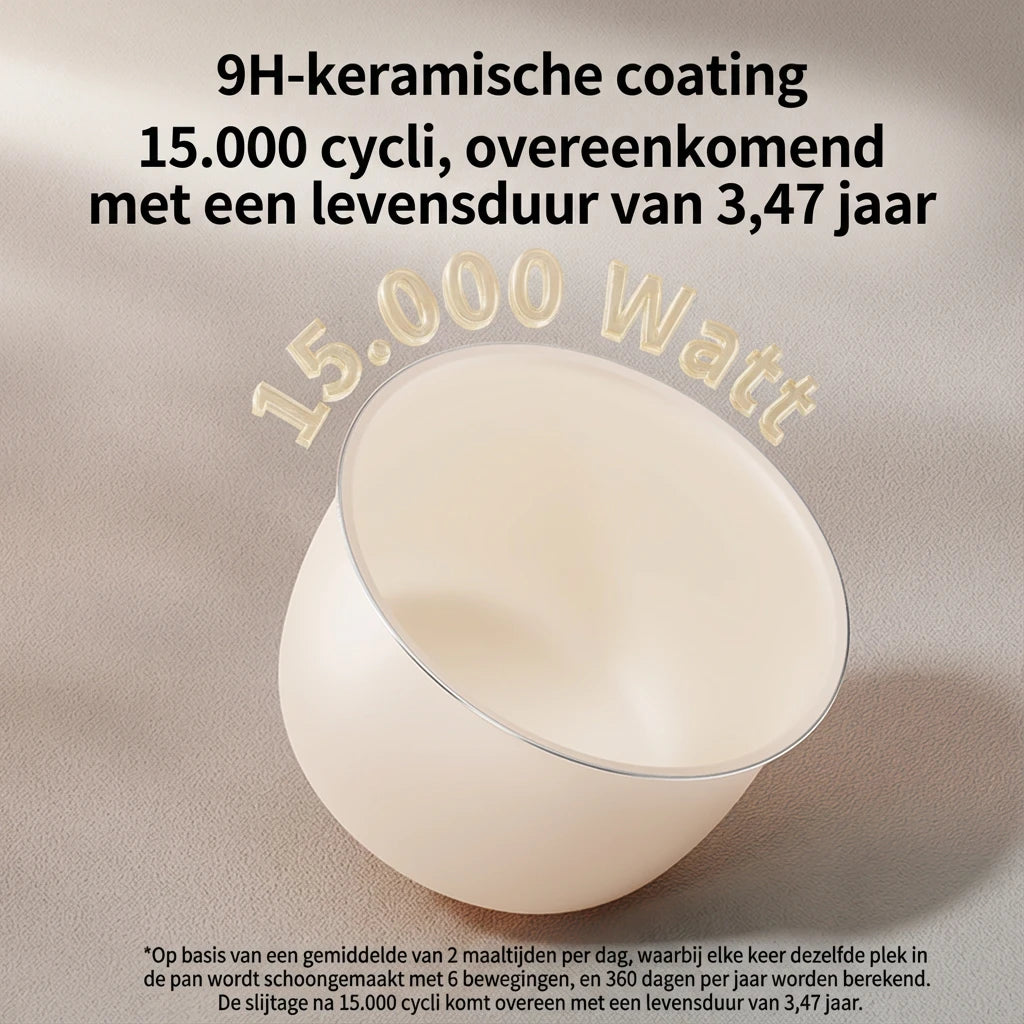 Ochama rijstkoker - 2 liter - 500 W - 7 functies