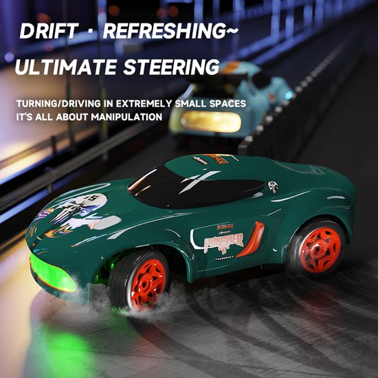 Fuegobird RC Auto - RC Voertuig - bureaublad drift auto - mini - hoge snelheid - blauw