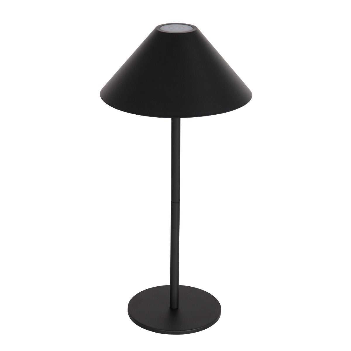Steinhauer tafellamp Ancilla - zwart - metaal - 15 cm - ingebouwde LED-module - 3353ZW