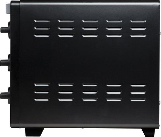 Inventum OV307B Vrijstaande oven - 30L - Hetelucht - Draaispit - 100-230°C - 5 ovenstanden - Zwart