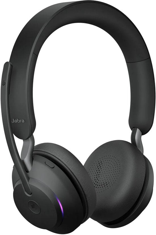 Jabra Evolve2 65 - MS Stereo Bluetooth Headset - USB-C - Microsoft Teams gecertificeerd - Zwart