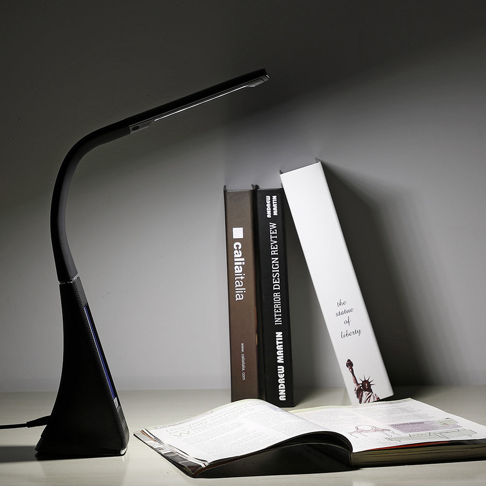 Monzana LED tafellamp Lilly zwart