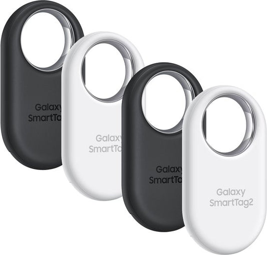 Samsung Galaxy SmartTag 2 (4 Pack) - 2x Zwart en 2x Wit