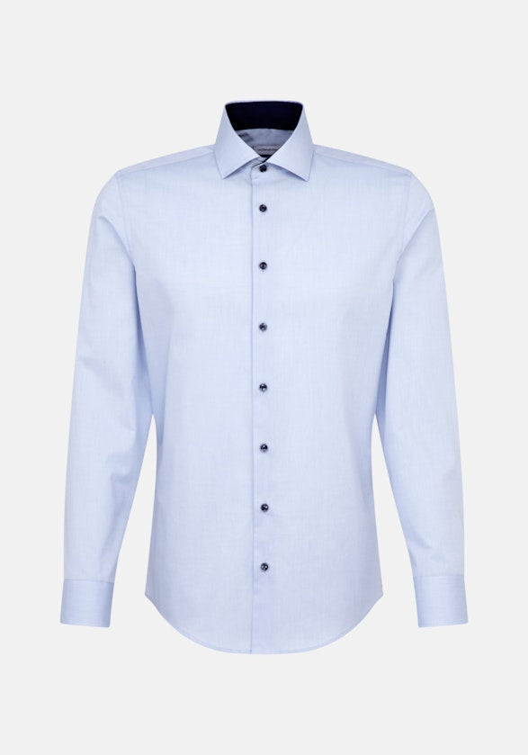 Seidensticker Business Hemd Slim - maat 41 - Blauw