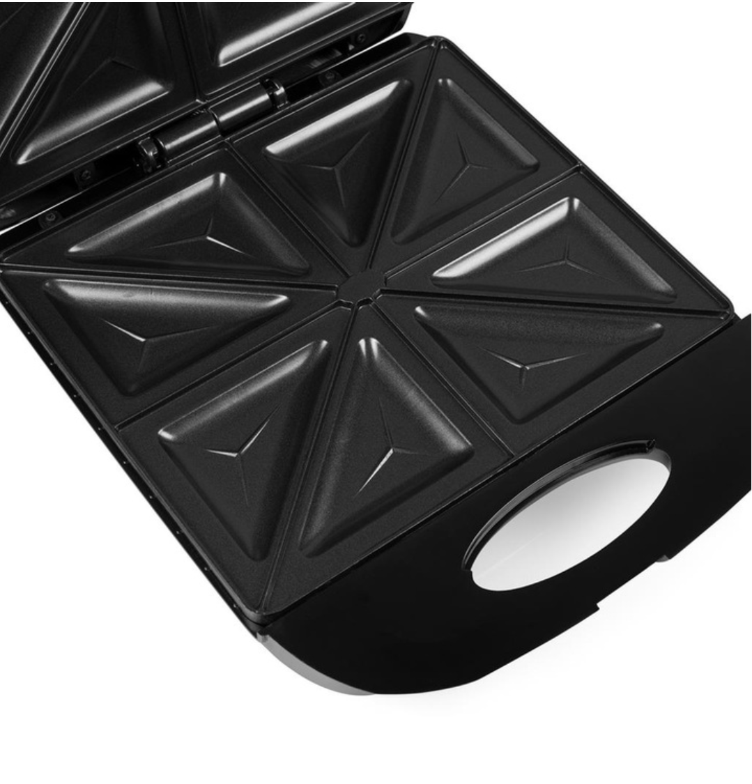 Princess Sandwichmaker XL - Broodrooster voor 4 Sandwiches - 25 x 22 cm - Zwart