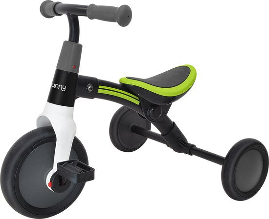 Sunny Walker 2-in-1 2000 Loopfiets Gepoedercoat Staal - Vanaf 2 jaar - Verstelbaar - EVA- Schuim banden