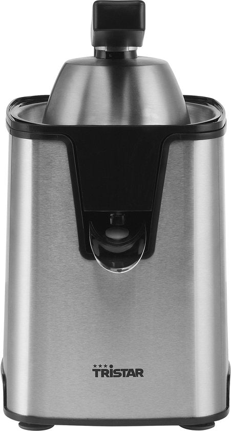 Tristar Citruspers Elektrisch - CP-3009 - 350W - Incl. 2 perskegels, pulpfilter, druppelstop, pershendel - RVS