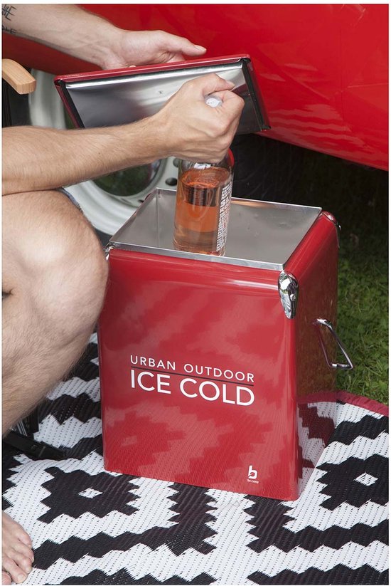 Bo-Camp - Urban Outdoor - Koelbox - Greenwich - Rood - 17 Liter
