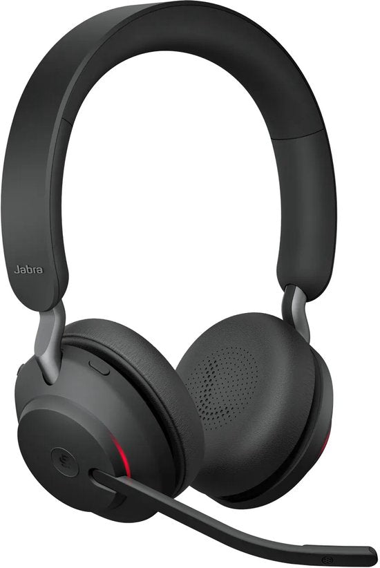 Jabra Evolve2 65 - MS Stereo Bluetooth Headset - USB-C - Microsoft Teams gecertificeerd - Zwart