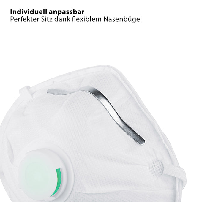 Heldenwerk Stofmaskers FFP1 NR – Set van 5 – Ademmasker met Ventiel – Comfortabel en Veilig
