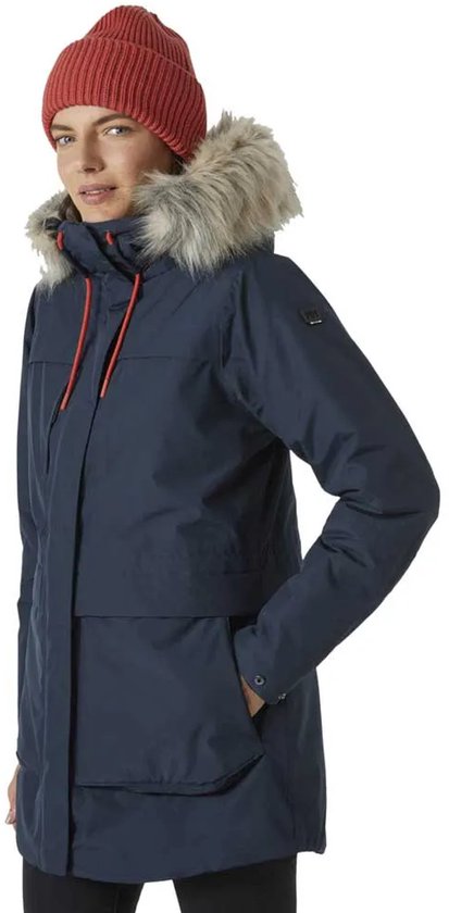 Helly Hansen Coastal Parka Blauw S Vrouw