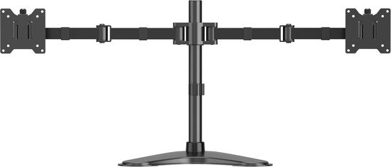 VDD - monitorarm - 2 schermen - heavy duty - met voet