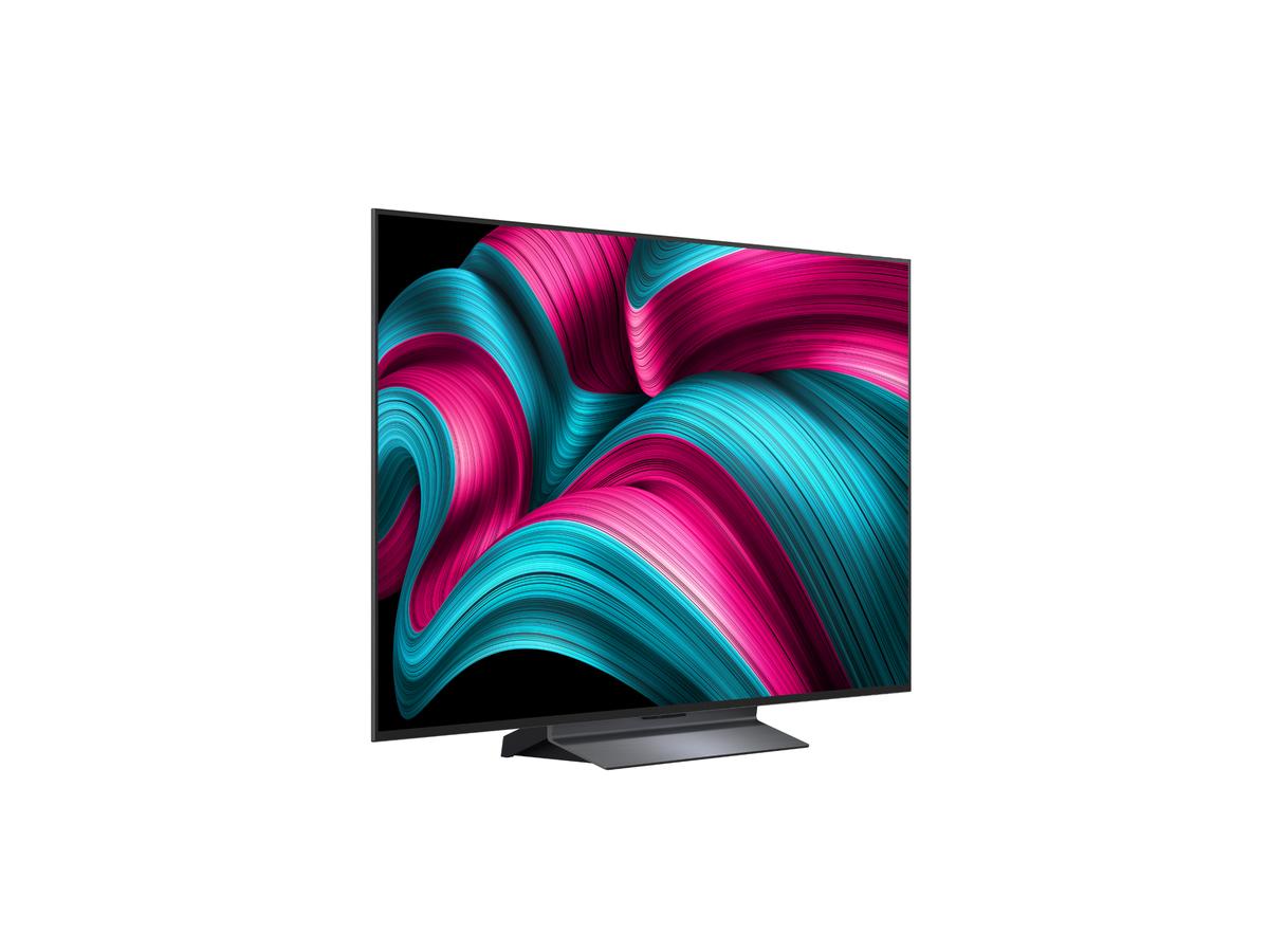 LG 55 OLED evo AI C5 4K Smart TV - OLED - Zwart - 123,2x70,7x19,9 cm