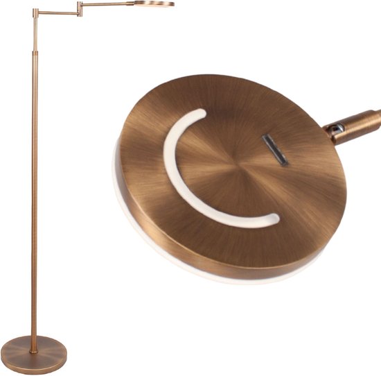 Steinhauer - vloerlamp - Soleil - brons - metaal - design lamp - LED - 3515BR