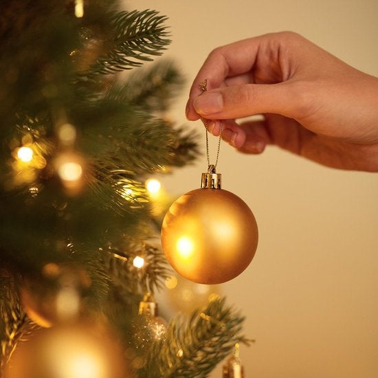 tectake -   Set van 100 kerstballen goud - 403323