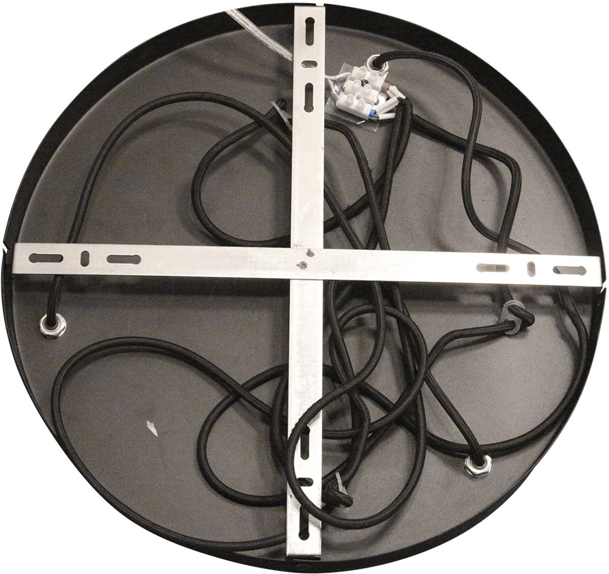 Steinhauer - hanglamp - Bollique LED - zwart - glas metaal - Ø 40cm - E27 - 3123ZW