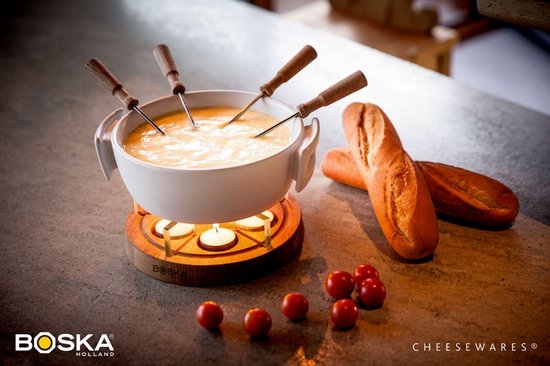 Boska Candlelight Fondue Twinkle - Voor 1.200 gram Kaasfondue - 1,6 liter