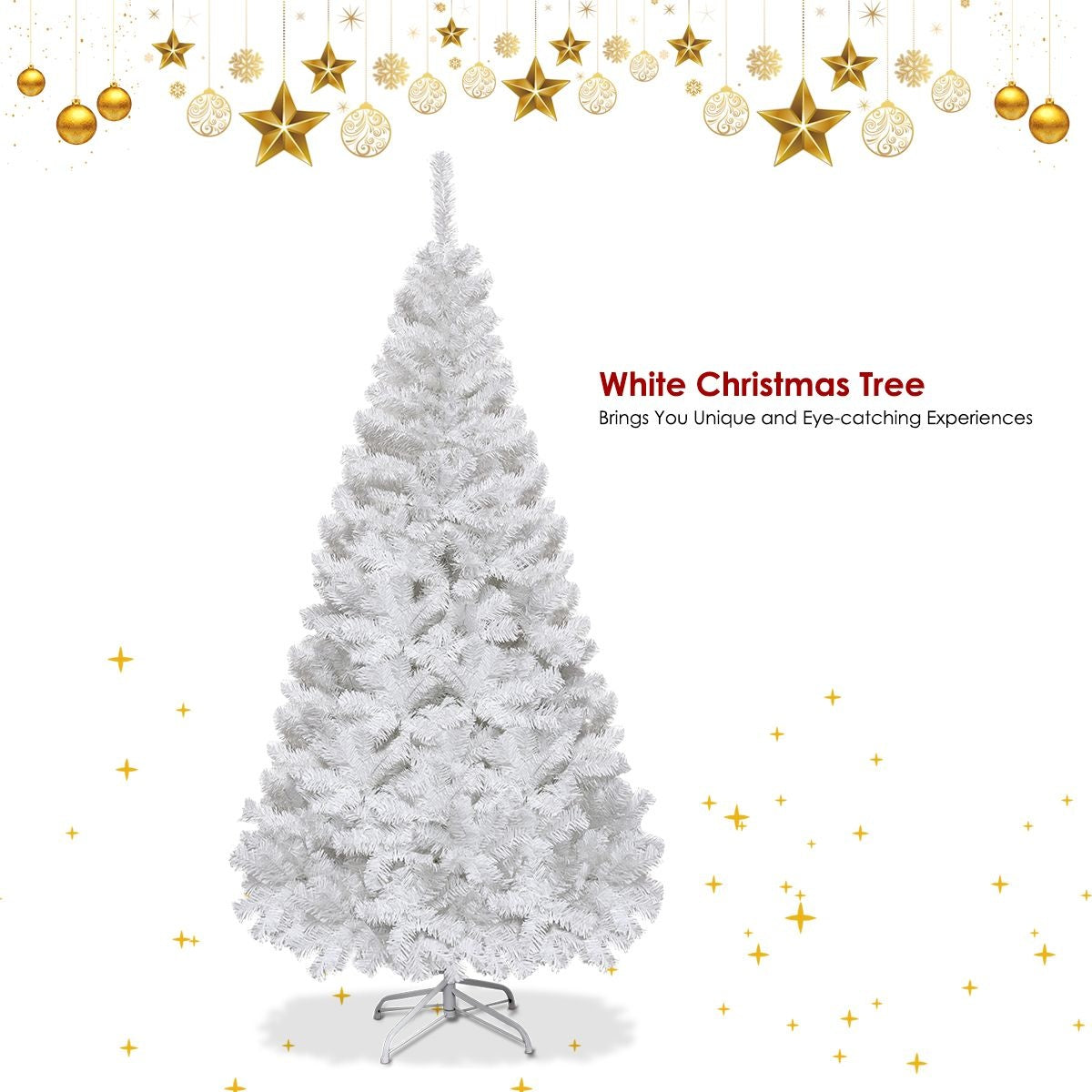 Coast Kunstkerstboom - 180cm - 650 Takken - Wit