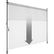Tectake Zonnescherm Taija 200 x 310 cm – Klemmontage – UV-bescherming 50+ – Lichtgrijs