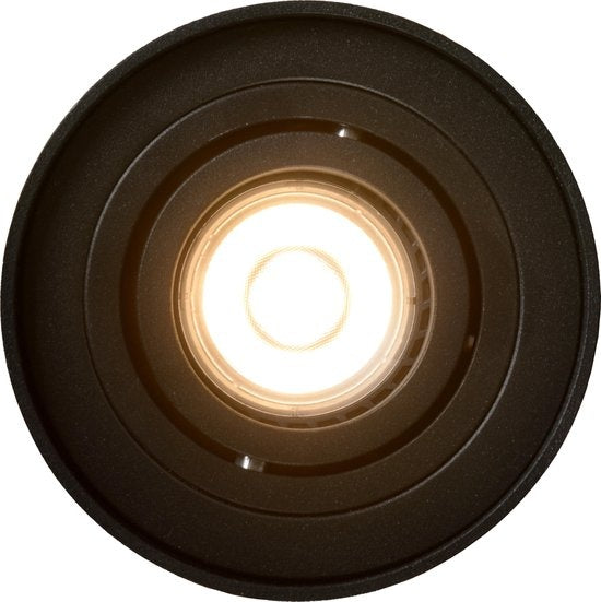Lucide TUBE 1 Plafondspot - Ø 9,6 cm - GU10 - Zwart