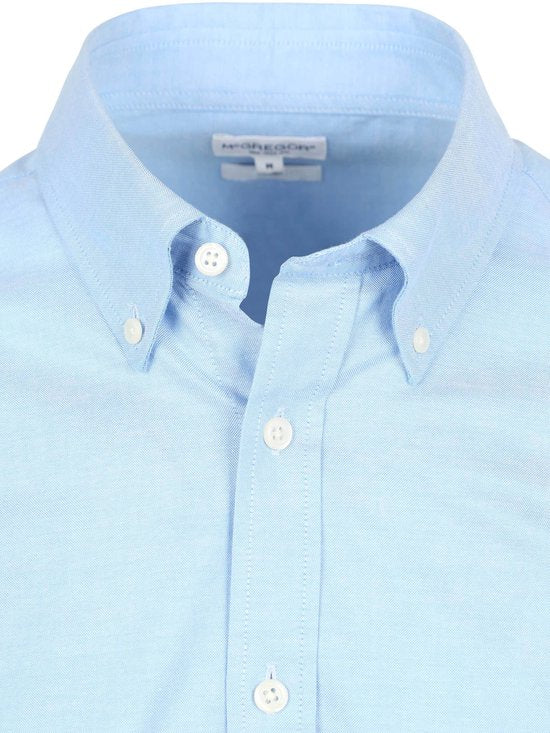 McGregor Overhemd Oxford Lichtblauw - Maat M - Heren - Overhemden Casual