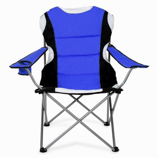 Tectake Stoel Basic Campingstoel - Blauw;Zwart