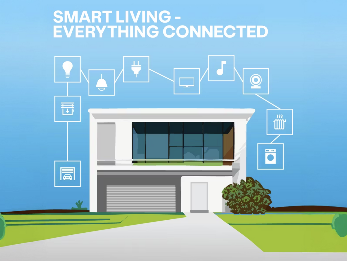 Ledvance Smart+ Wifi koolmonoxidemelder - wit - 85x27x85 mm - compact en slim