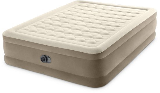 Intex Queen Ultra Plush Luchtbed met ingebouwde pomp - 152x203x46cm