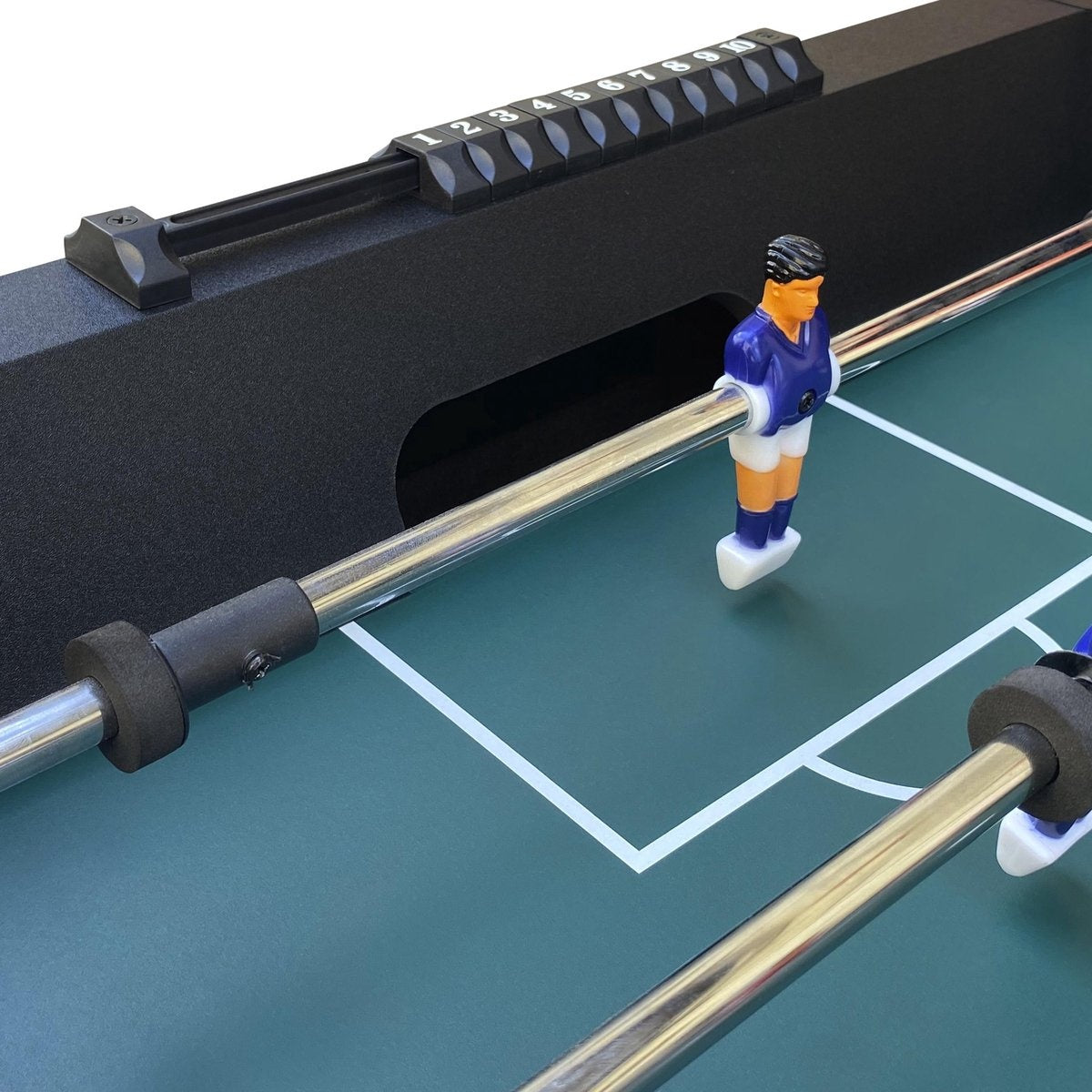 Cougar Scorpion Kick TS opklapbare Voetbaltafel - Tafelvoetbal - Zwart