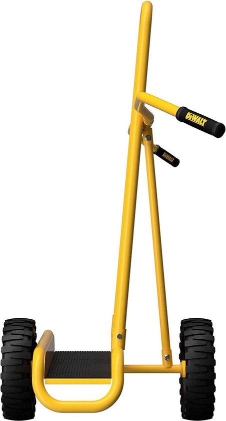 DeWalt platenwagen DXWT-202 Zwart - Geel tot 500 kg.