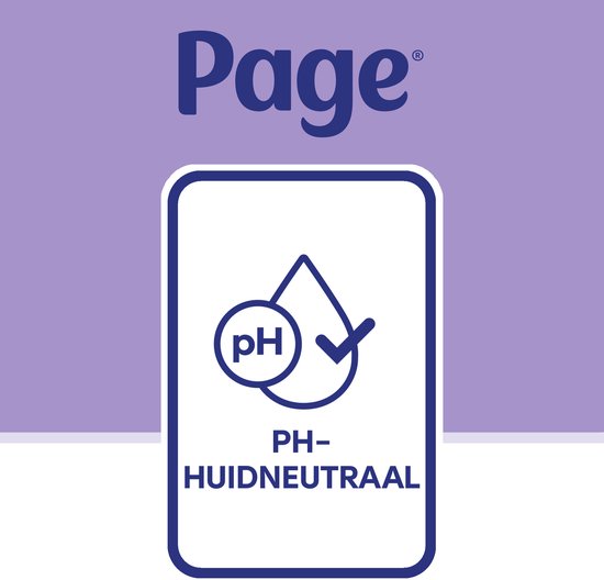 Page® vochtig toiletpapier - Fris en Kalmerend (Care) - met een verzorgende lotion - 456 velletjes - 12 x 38 stuks - Voordeelverpakking