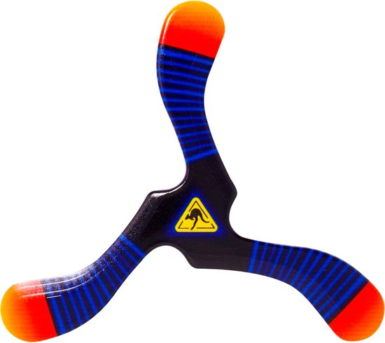 Boomerangfan Boemerang zebra iii rechts
