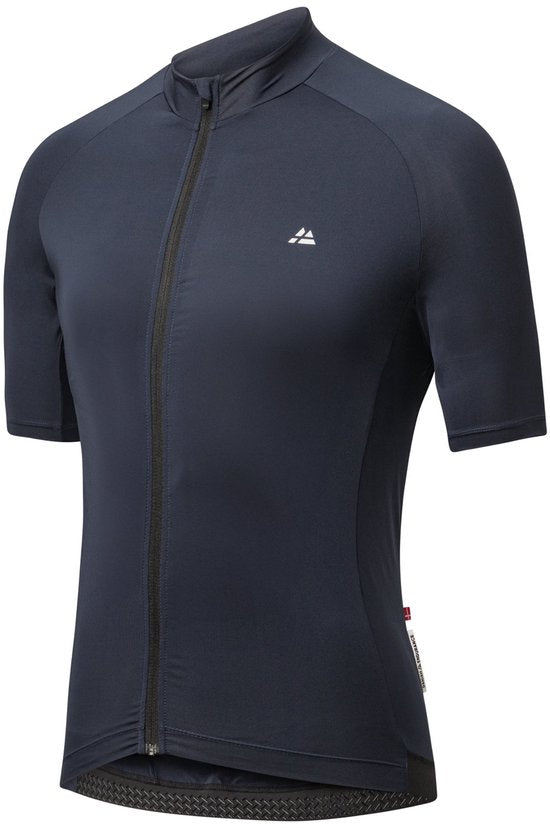 DANISH ENDURANCE Fietstrui voor Heren - Wielershirt - Korte Mouwen - Quick-Dry - Marineblauw - Maat M