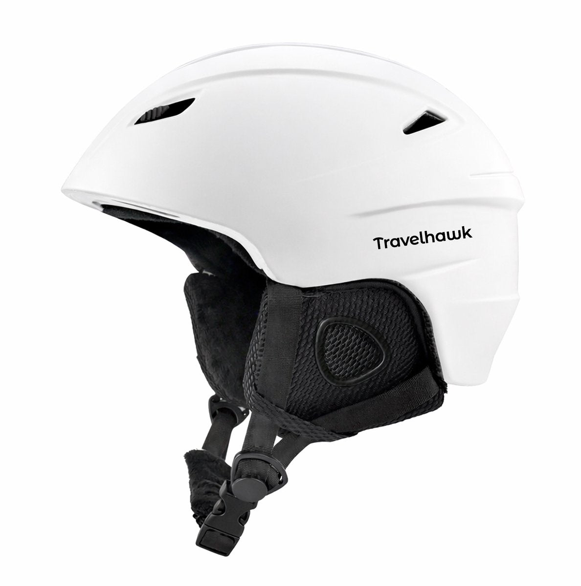 Travelhawk Skihelm Snowboard Helm Unisex - Zwart - S/M & L/XL