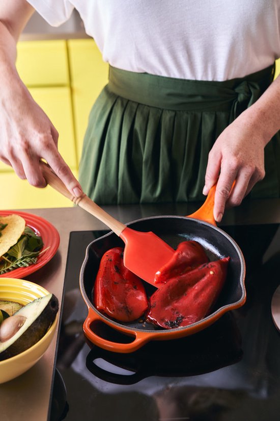 Le Creuset Skillet Signature - Oranjerood - Ø 23 cm - Geëmailleerde Anti-aanbaklaag - Geschikt voor Alle Warmtebronnen, inclusief Inductie - Vaatwasserbestendig - Levenslange Garantie