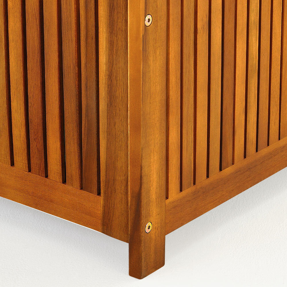 Casaria Tuinbox - Acacia Hout - Incl. Binnenzeil - 115 x 50 x 59 cm - Bruin