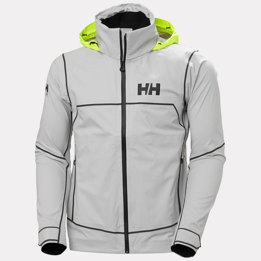 Helly Hansen HP Foil Shell Jas Heren – Wind- en Waterdicht – Maat S – Grey Fog