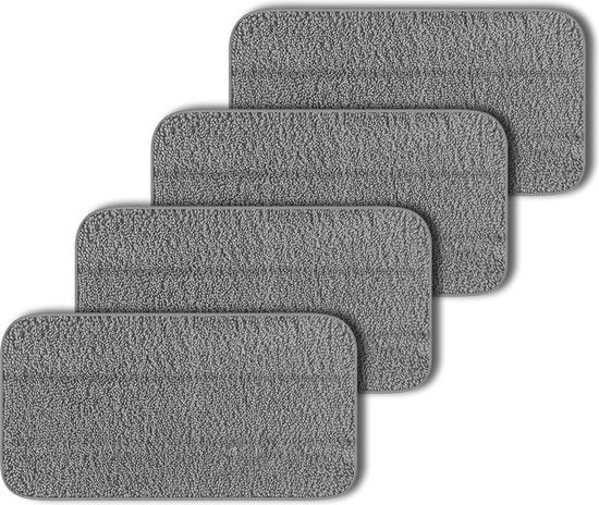 LUMAN Stoomreiniger Microvezeldoekjes Set - Geschikt voor V3 - Stoomdoek - Microvezeldoek - Navulling - 4 Stuks
