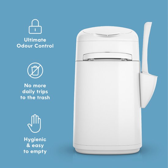 Litter Locker Litterlocker By Genie - Kattenbakaccessoires - 24,3x23x7 cm Wit