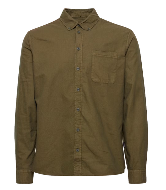 Blend Overhemd Oxford Forest Night – Maat XL - Heren – Normale Pasvorm
