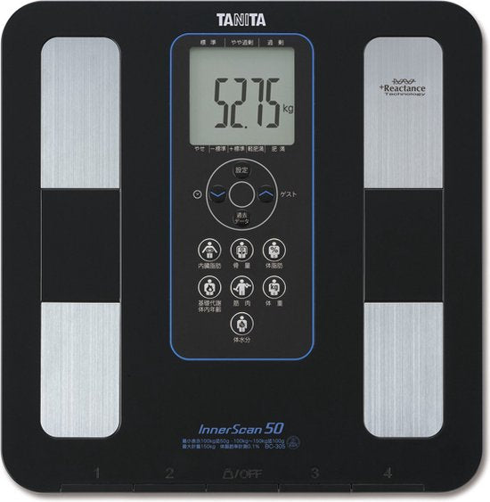 TANITA IRONMAN BC-350 Lichaamsanalyseweegschaal - 50 gram nauwkeurigheid -