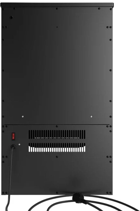 Elektrische Haard / Sfeerhaard - 1800W - Incl. Vlameffect, Warmtefunctie en App-bediening - Zwart, Kachel Vrijstaand