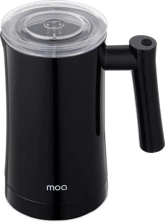 MOA Melkopschuimer Elektrisch - Voor Cappucino en Latte - 3-in-1 - Zwart - BPA-vrij - MF1B