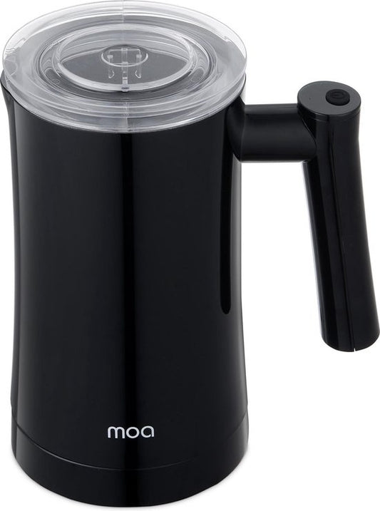 MOA Melkopschuimer Elektrisch - Voor Cappucino en Latte - 3-in-1 - Zwart - BPA-vrij - MF1B
