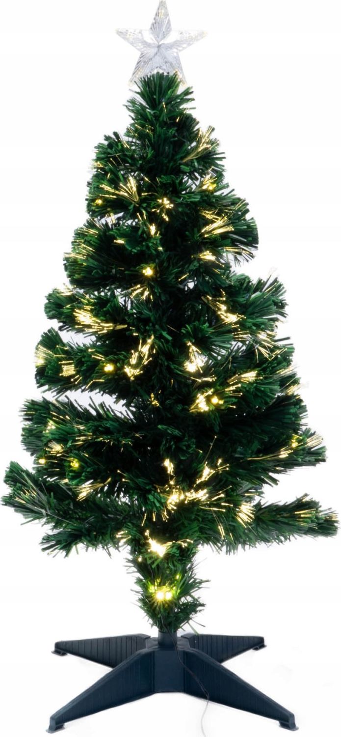 Home Styling Collectie Decoratieve kerstboom van glasvezel - 90 cm